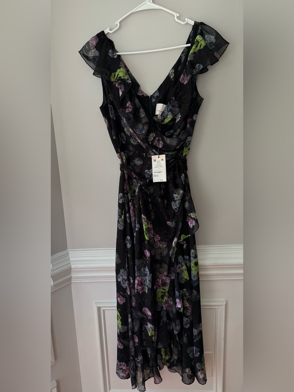 Cinq a Sept Women’s Laure Dress  Midnight Multi  Size 2